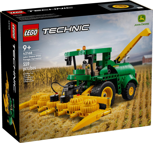 LEGO Set John Deere 9700 Forage Harvester - Technic (42168) — caja oficial