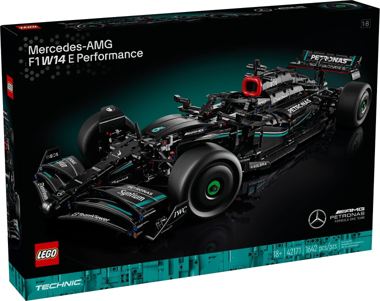 LEGO Set Mercedes-AMG F1 W14 E Performance - Technic (42171) — caja oficial