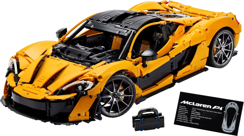 LEGO Set McLaren P1 - Technic (42172) — set armado