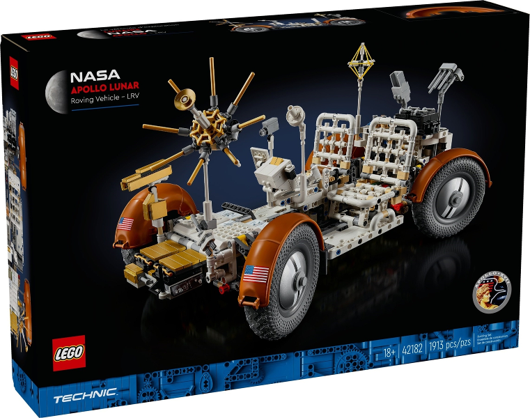 LEGO NASA APOLLO LUNAR ROVING VEHICLE - LRV 42182 - Technic - DagaBlocks