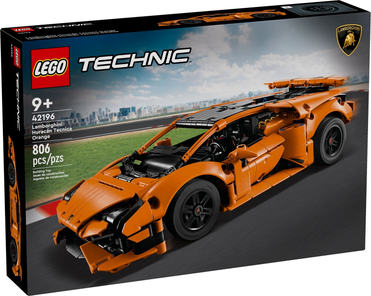 LEGO Set Lamborghini Huracán Tecnica Orange - Technic (42196) — caja oficial