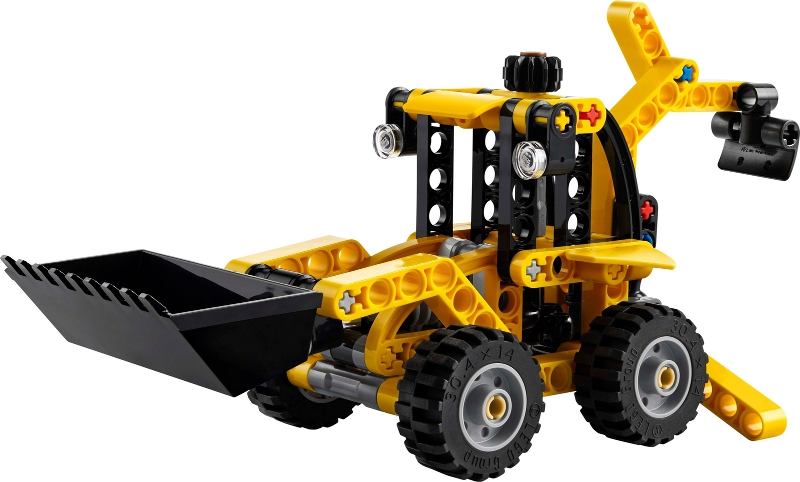 LEGO Set Backhoe Loader - Technic (42197) — set armado