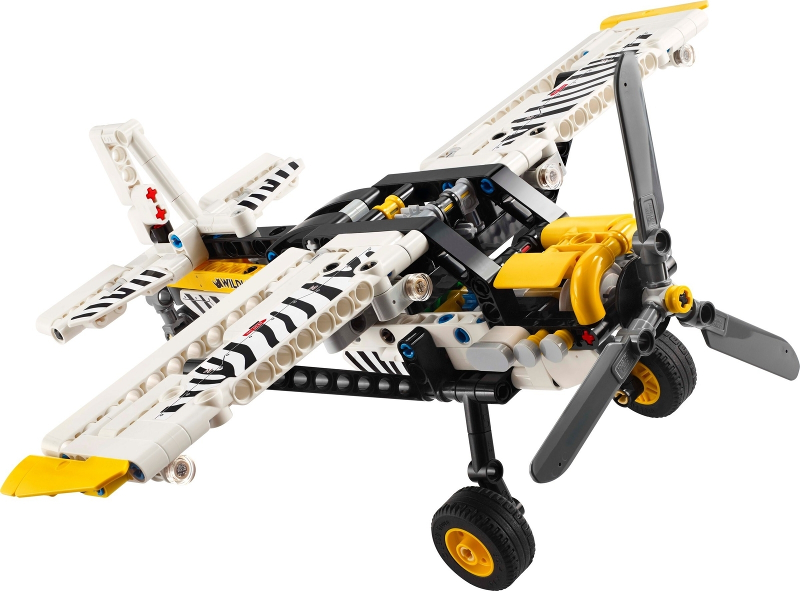 LEGO Set Bush Plane - Technic (42198) — set armado