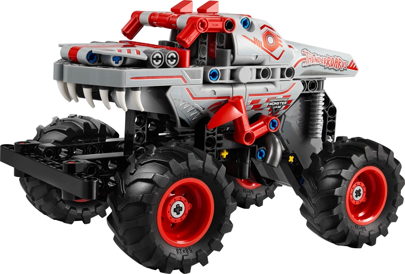 LEGO Set Monster Jam ThunderROARus Pull-Back - Technic (42200) — set armado