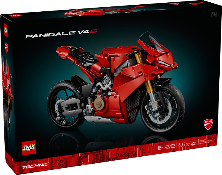 LEGO Set Ducati Panigale V4 S - Technic (42202) — caja oficial