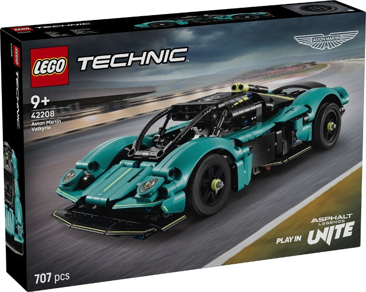 LEGO Set Aston Martin Valkyrie - Technic (42208) — caja oficial
