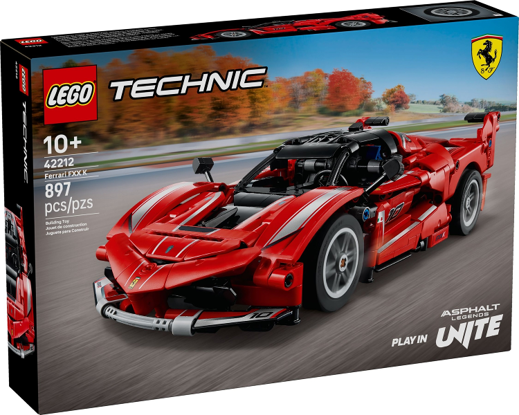 LEGO Set Ferrari FXX K - Technic — caja oficial