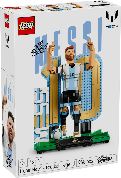 LEGO Lionel Messi - Soccer Legend 43015 - DagaBlocks