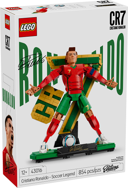 LEGO Cristiano Ronaldo - Soccer Legend 43016 - DagaBlocks