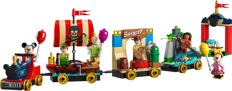 LEGO Set Disney Celebration Train - Disney — set armado