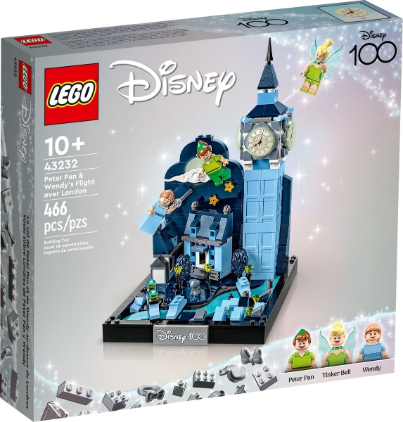 LEGO Set Peter Pan & Wendy's Flight over London - Disney (43232) — caja oficial