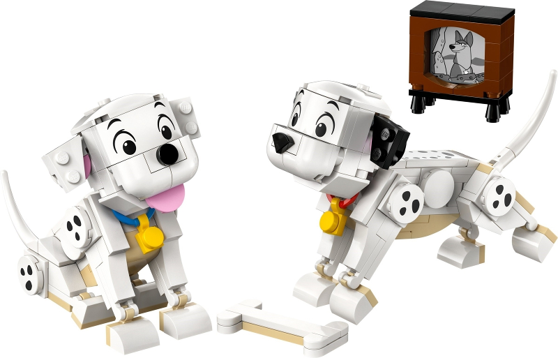 LEGO Set Lucky & Penny 101 Dalmatians Puppies - Disney — set armado