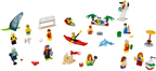 LEGO Set People pack - Fun at the beach - Town (60153-1) — set armado (referencia)
