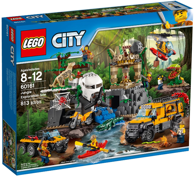 LEGO Set Jungle Exploration Site - Town — caja oficial