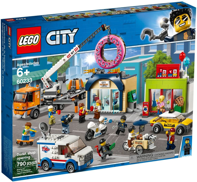 LEGO Set Donut Shop Opening - Town (60233) — caja oficial