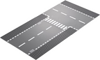 LEGO Set Straight and T-junction - Town (60236) — set armado