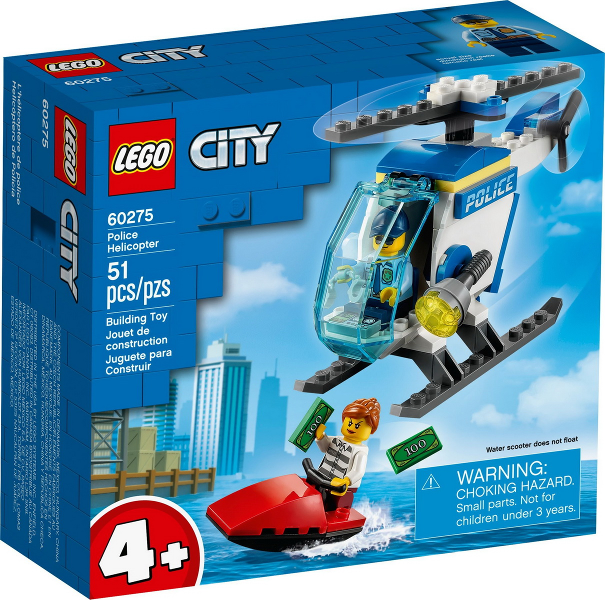 LEGO Police Helicopter 60275 - City - DagaBlocks