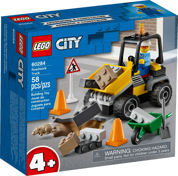 LEGO Road Work 60284 - City - DagaBlocks