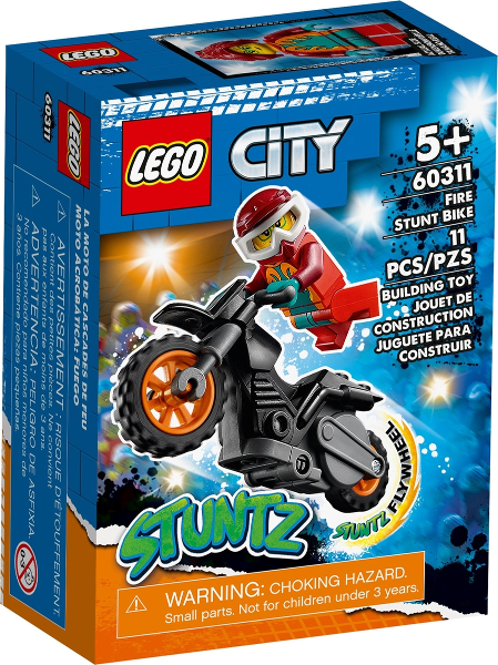 LEGO Fire Stunt Bike 60311 - City - DagaBlocks