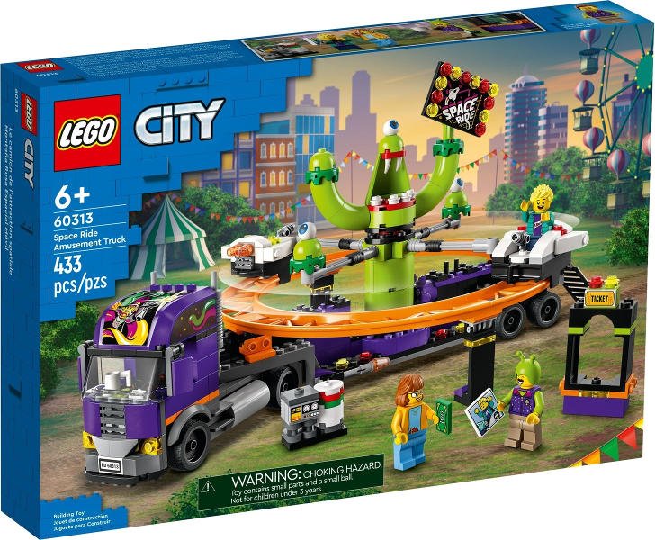 LEGO Space Ride Amusement Truck 60313 - Technic - DagaBlocks