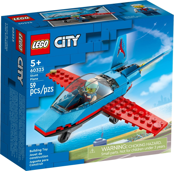 LEGO Stunt Plane 60323 - City - DagaBlocks