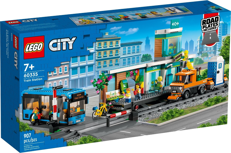 LEGO Set Train Station - Train — caja oficial