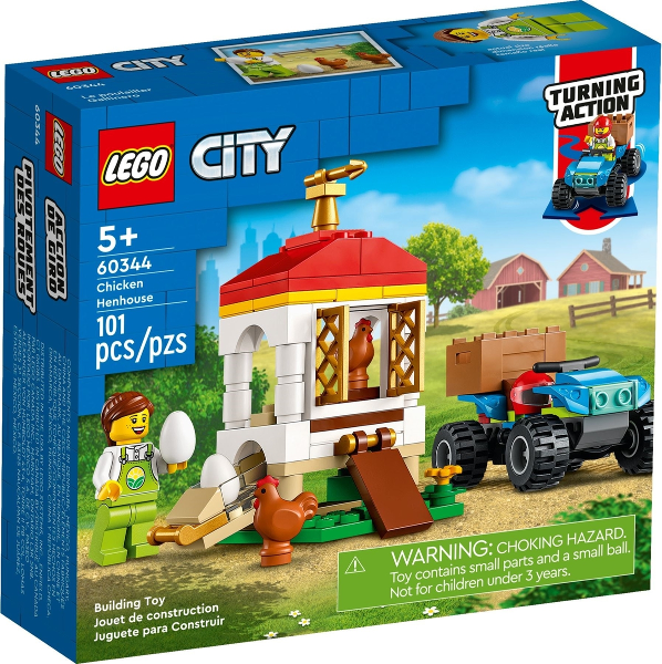 LEGO Chicken Henhouse 60344 - City - DagaBlocks