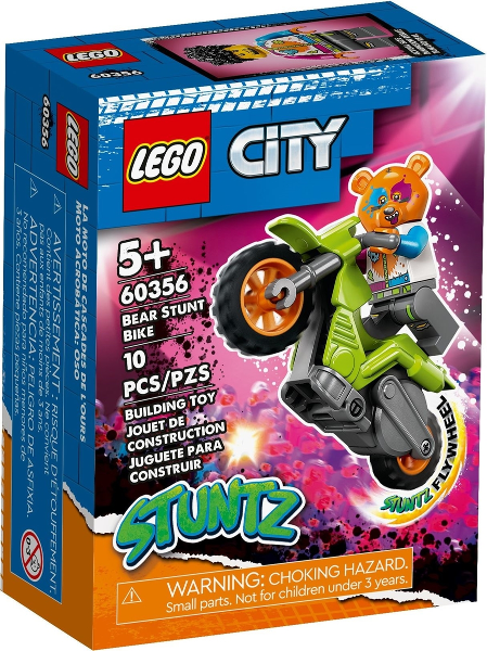 LEGO Bear Stunt Bike 60356 - City - DagaBlocks