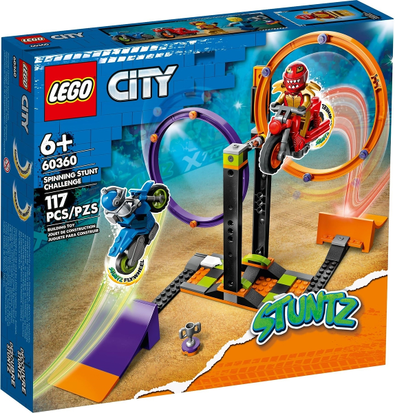 LEGO Set Spinning Stunt Challenge - Town — caja oficial