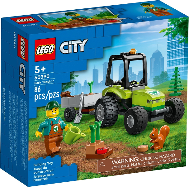 LEGO Park Tractor 60390 - City - DagaBlocks