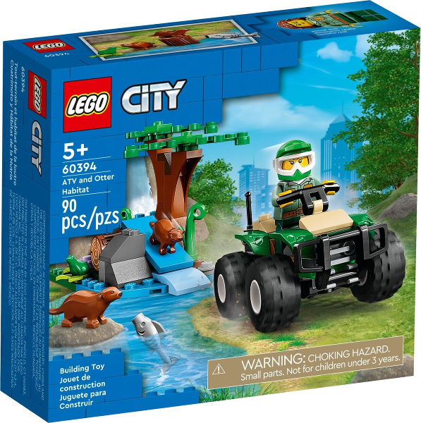 LEGO ATV and Otter Habitat 60394 - City - DagaBlocks