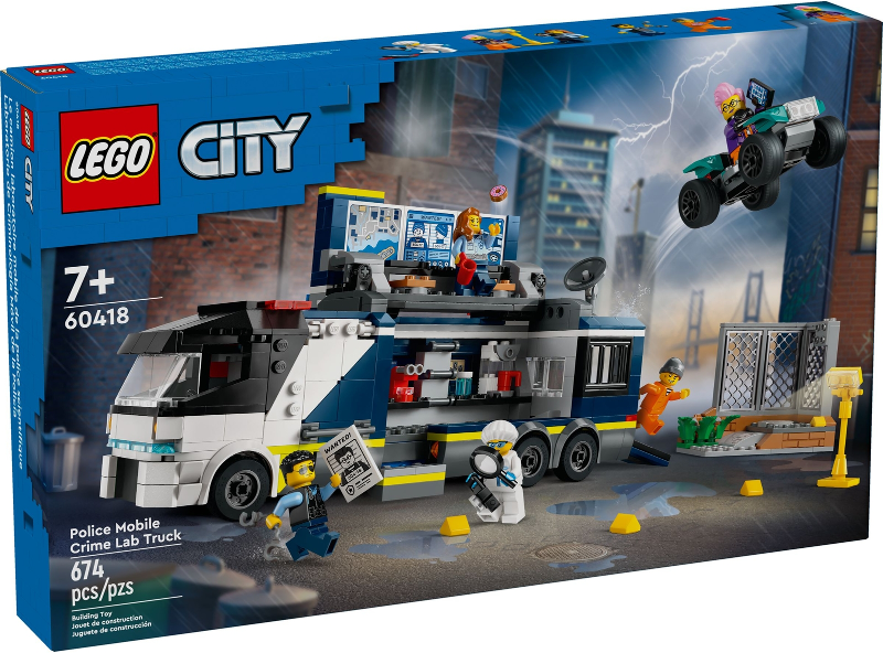 LEGO Police Mobile Crime Lab Truck 60418 - Technic - DagaBlocks