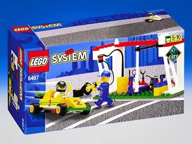 LEGO Set Power Pitstop - Town — caja oficial