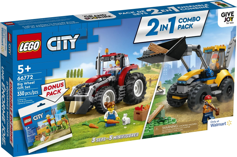 LEGO Big Wheel Gift Set 66772 - Bundle - DagaBlocks