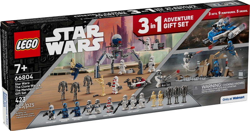 LEGO THE CLONE WARS & THE MANDALORIAN GIFT SET 66804 - Star Wars - DagaBlocks