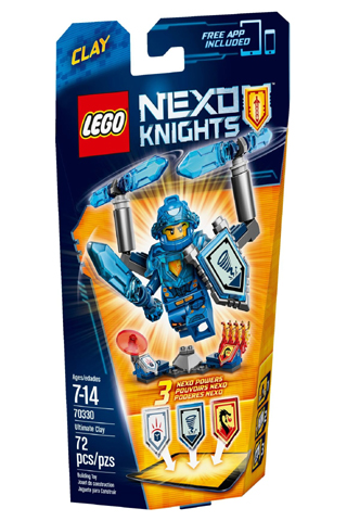 LEGO Set Ultimate Clay - NEXO KNIGHTS — caja oficial