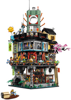 LEGO Set NINJAGO City - The LEGO NINJAGO Movie (70620-1) — set armado (referencia)