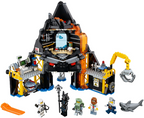 LEGO Set Garmadon's Volcano Lair - The LEGO NINJAGO Movie (70631-1) — set armado (referencia)