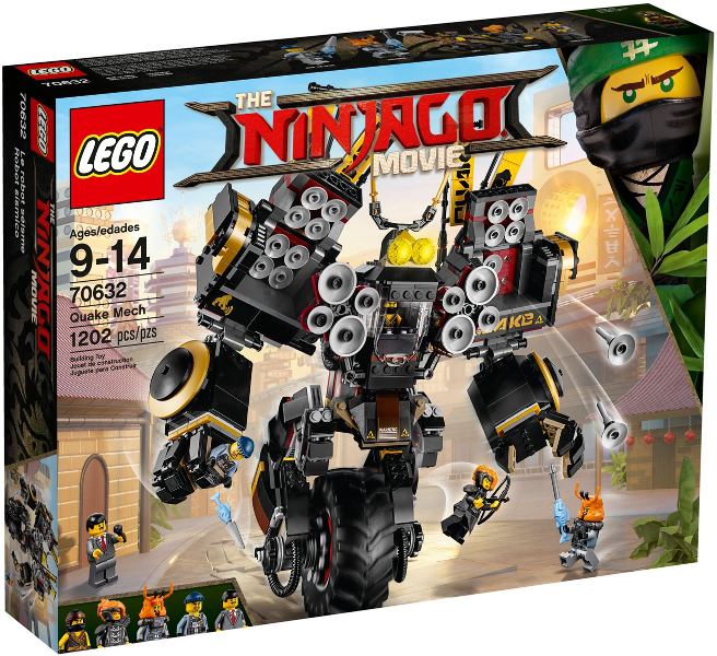 LEGO Set Quake Mech - The LEGO NINJAGO Movie — caja oficial