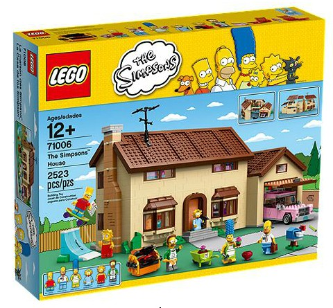 LEGO Set The Simpsons House - The Simpsons — caja oficial