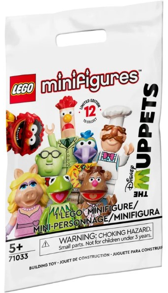 LEGO Set Minifigure, The Muppets (Complete Random Set of 1 Minifigure) - Collectible Minifigures (71033) — set armado