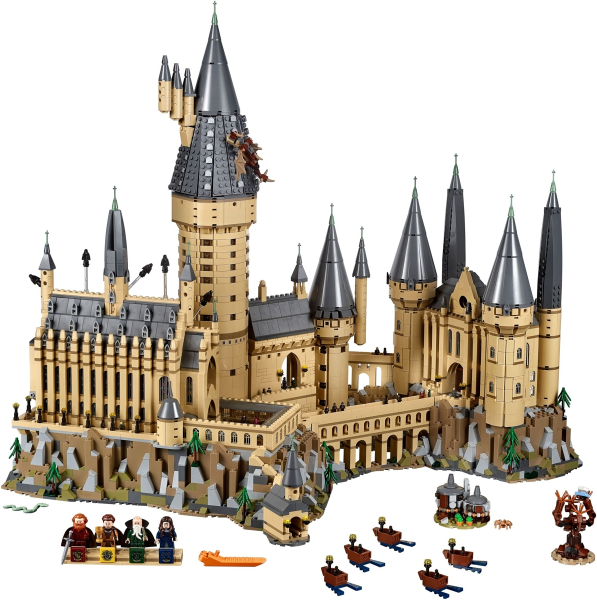 LEGO Set Hogwarts Castle - Harry Potter (71043-1) — set armado (referencia)