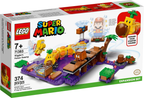 LEGO Set Wiggler's Poison Swamp - Expansion Set - Super Mario (71383) — caja oficial