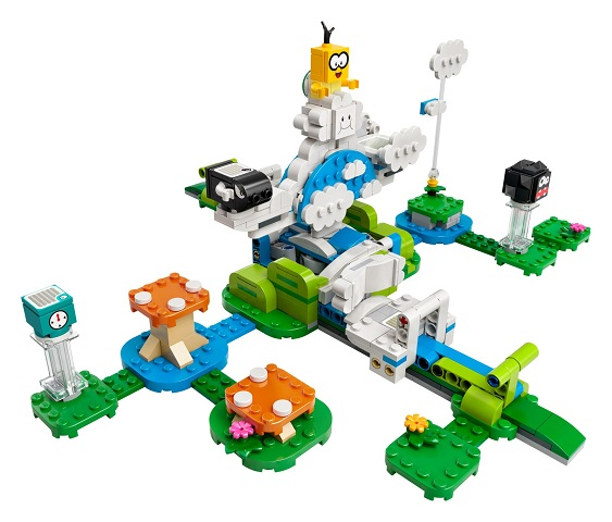 LEGO Set Lakitu Sky World - Expansion Set - Super Mario (71389) — set armado