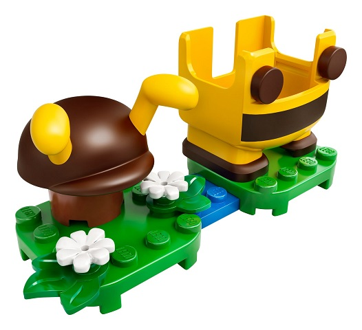 LEGO Set Bee Mario - Power-Up Pack - Super Mario (71393) — set armado