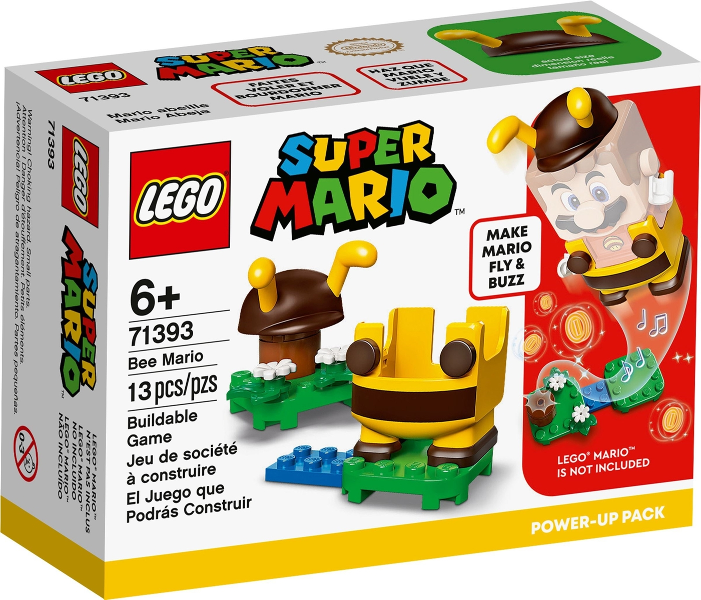 LEGO Set Bee Mario - Power-Up Pack - Super Mario (71393) — caja oficial
