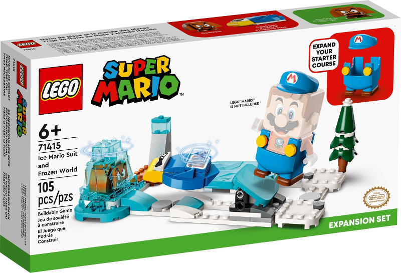 LEGO Ice Mario Suit and Frozen World 71415 - Disney - DagaBlocks