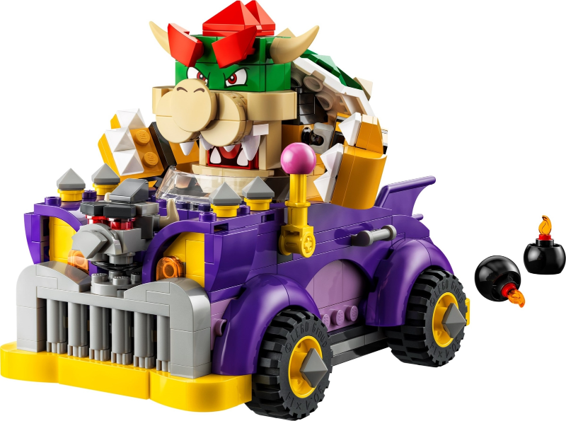 LEGO Set Bowser's Muscle Car - Expansion Set - Super Mario (71431) — set armado