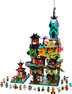 LEGO Set NINJAGO City Gardens - NINJAGO (71741-1) — set armado