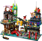 LEGO Set NINJAGO City Markets - NINJAGO (71799-1) — set armado (referencia)